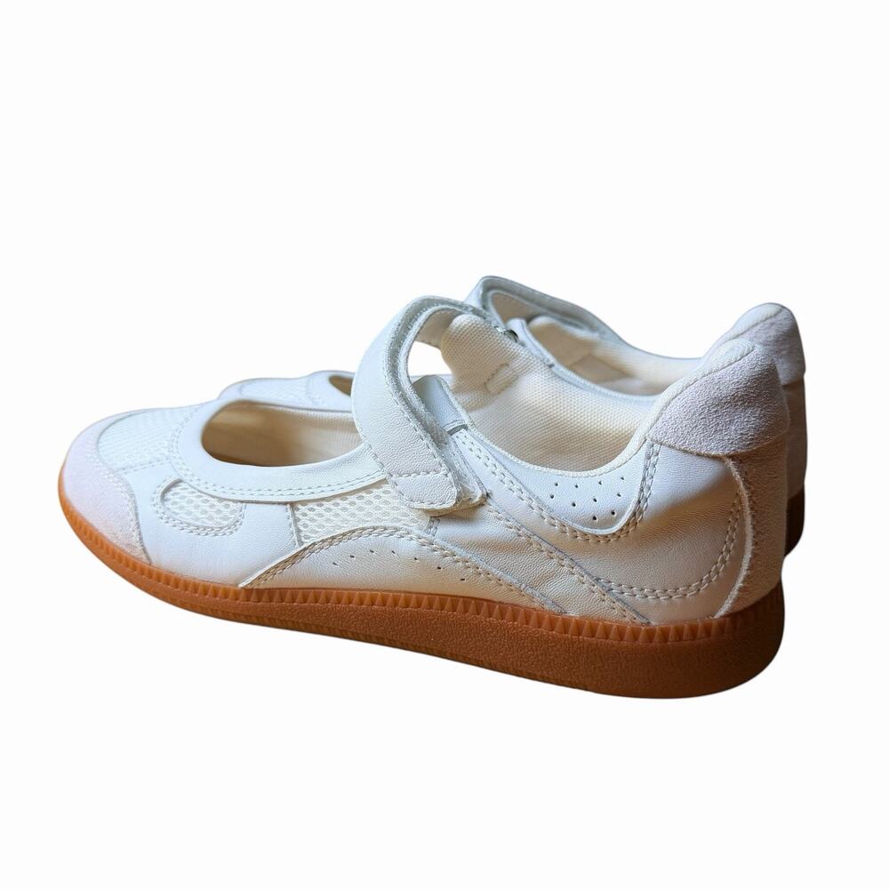 Anthropologie Silent D Samantha Sneaker White 10 Mary Jane Comfortable $140 - Picture 6 of 10
